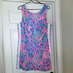🩷 HTF NWT - Lilly Pulitzer Pink Sunset Mila Shift 14
